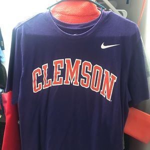 Nike purple Clemson T-shirt